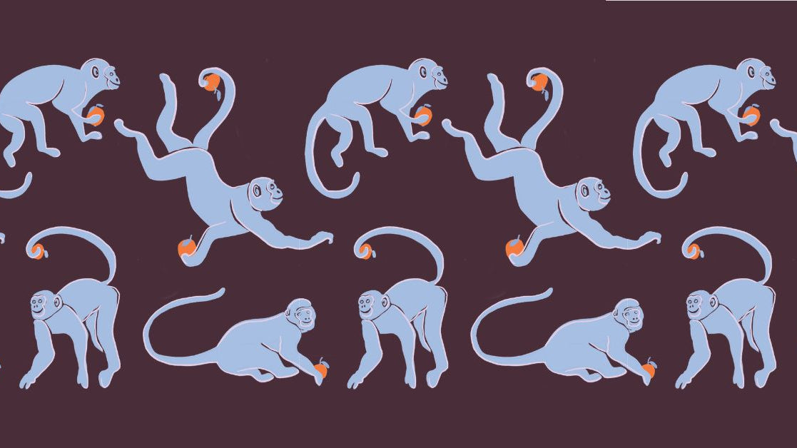 coming soon: Funky Pyjamas im Monkey Print