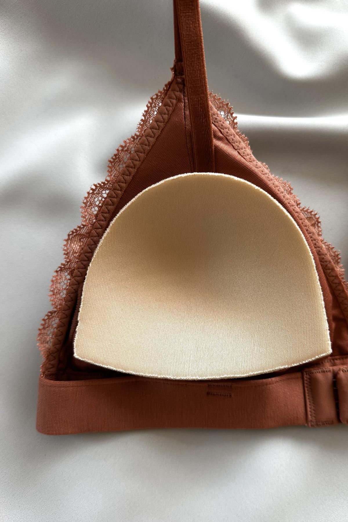 Bralette Padding in beige Ersatz-Pads