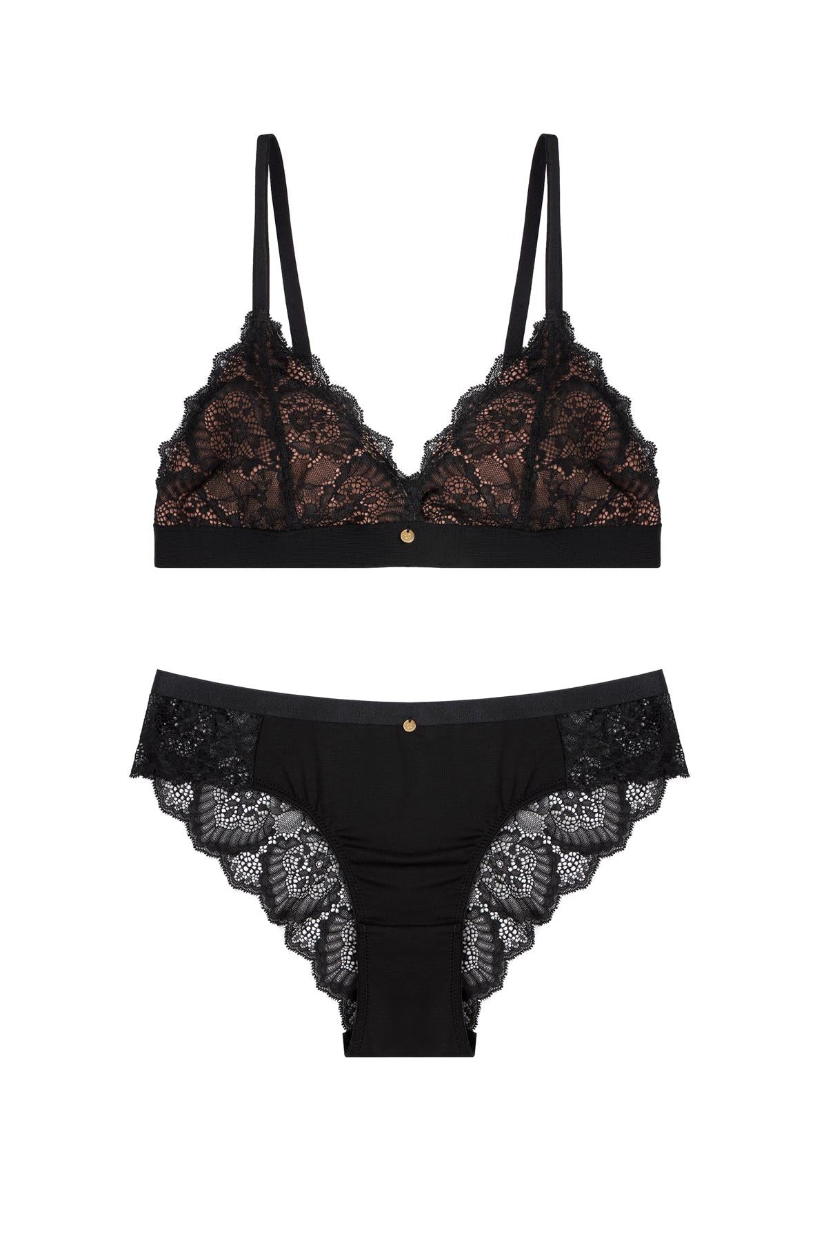 Bralette aus Spitze Lilly mit Tencel von Coco malou Freisteller