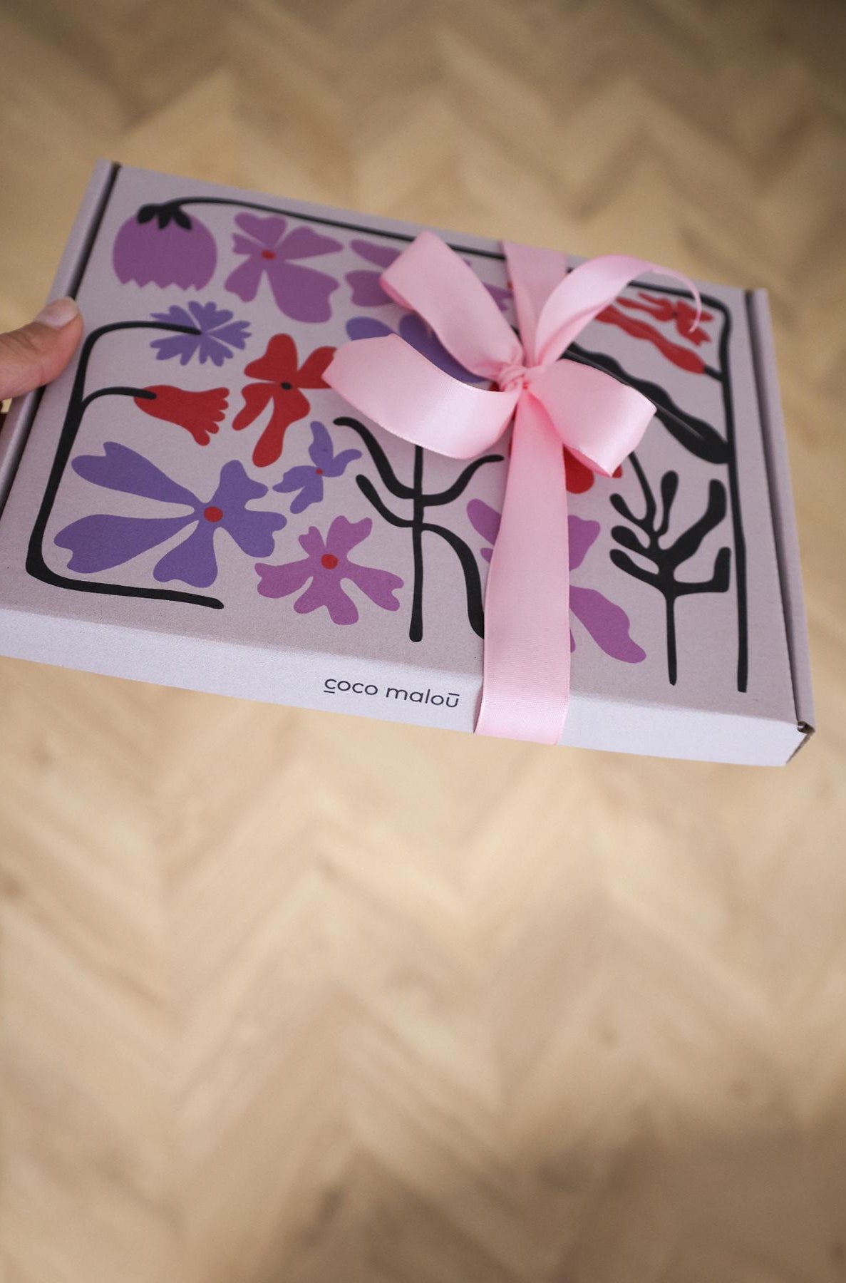 Coco Malou Geschenkkarton nachhaltige Geschenkidee Unterwäsche