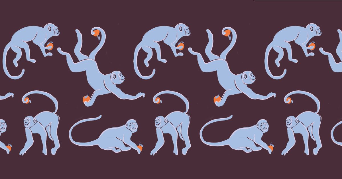 coming soon: Funky Pyjamas im Monkey Print
